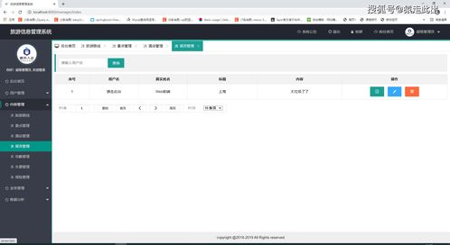 springboot实现的旅游酒店管理系统源码附带视频运行教程